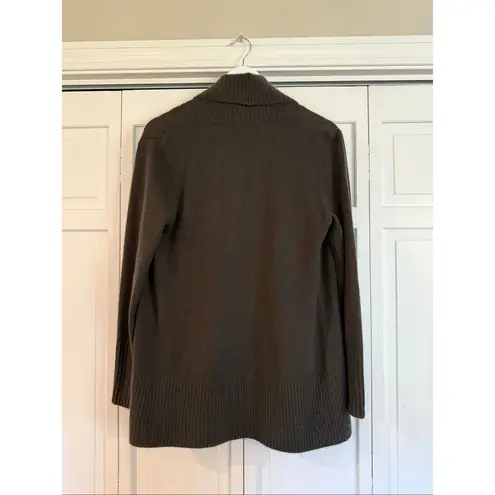 C by Bloomingdale’s 100% cashmere shawl cardigan sweater S grey Gray