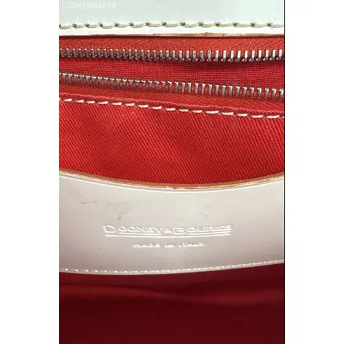 Dooney & Bourke Made in Italy Leather Buckle Shoulder Bag Convertible Clutch