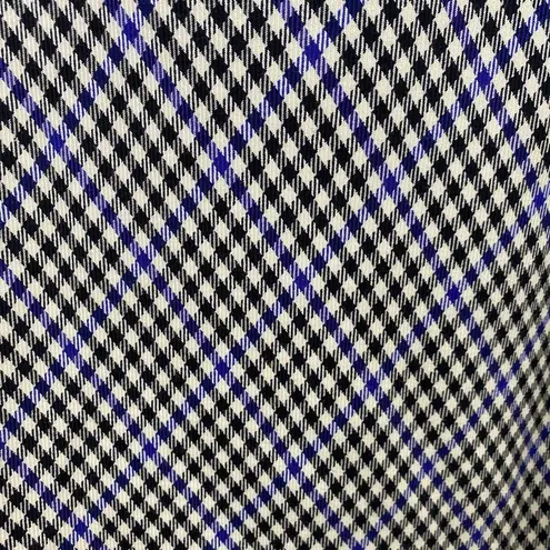 Vintage Maxi Skirt Gingham Plaid Buffalo Check A Line Wool Blend Womens 1X