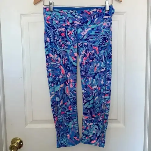 Lilly Pulitzer  Party Wave Weekender Crop Leggings