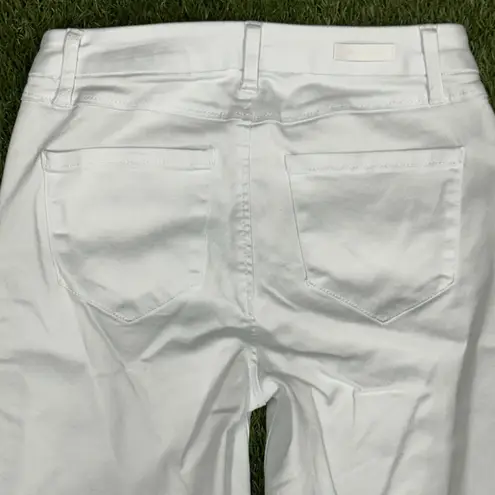 1822 Denim Women's Super Soft Butter Denim High Rise Skinny Jeans White Size 4