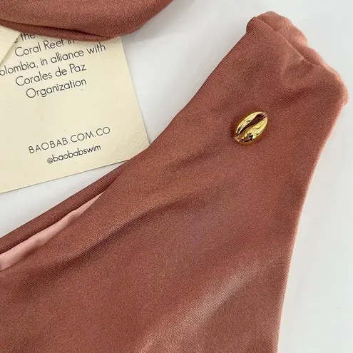 NWT Baobab Womens Brown Sugar Ola Top & Bottom Set Large Brown