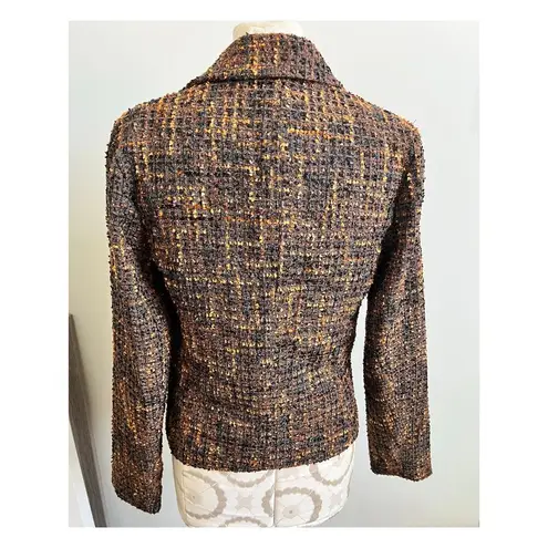Amanda & Chelsea Boucle Tweed Blazer Small
