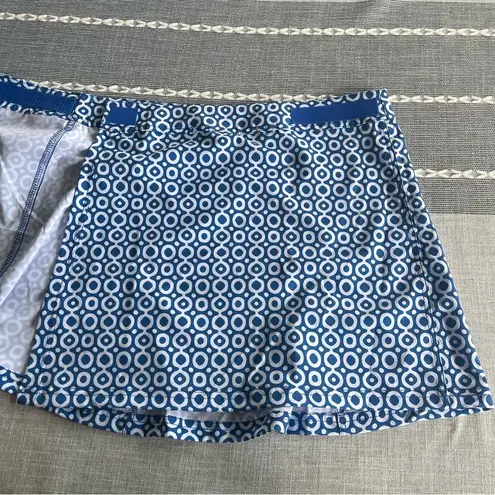 RipSkirt Hawaii Wrap Skirt Blue Dot Beach Swim Coverup Women’s Size Small Resort