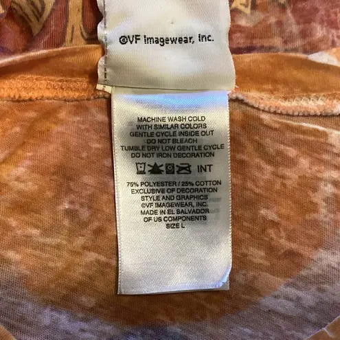 Harley Davidson Ladies Sheer Top size L from Juneau Alaska Pink Size L