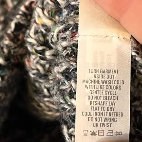 Aerie Offline By ‎ Multi Color Marled Knit Quarter Zip Pullover Size Small thumbnail 8