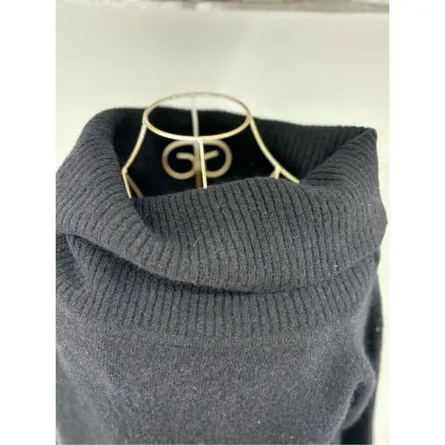 Aritizia Wilfred Free Italian yarn alpaca cowl neck black sweater size small