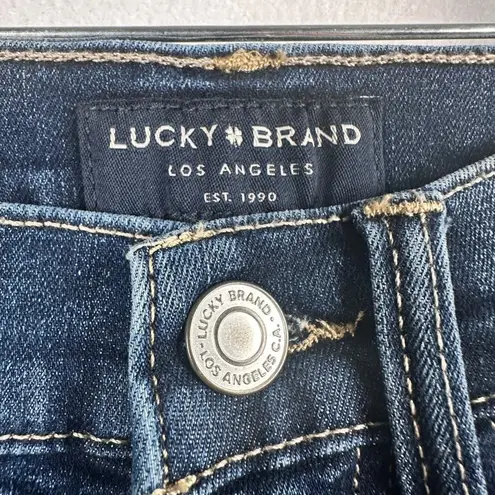 Lucky Brand  Stretch Jeans Women Sz‎ 2 Skinny Ankle Bridgette Medium Wash