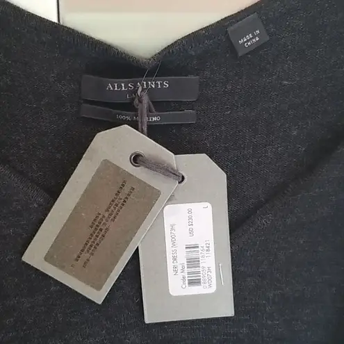 ALLSAINTS ππ Neri Dress 100% Merino Wool L NWT