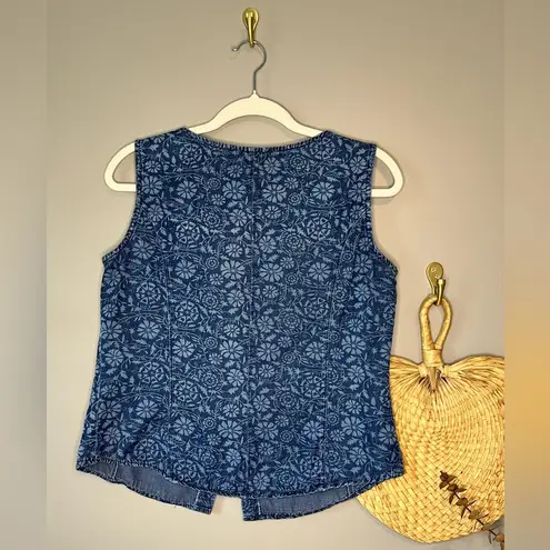 Kathy Ireland denim top