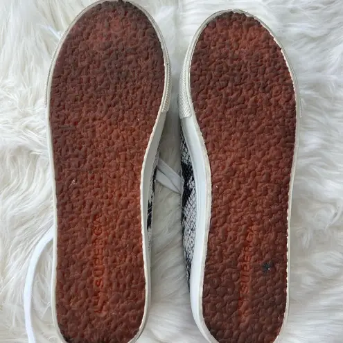 Superga  platform snakeskin shoes - Image 7