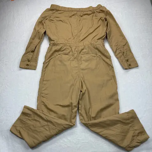 Robert Rodriguez Off Shoulder Jumpsuit Button Front Belted Casual Size 4 READ - Image 11