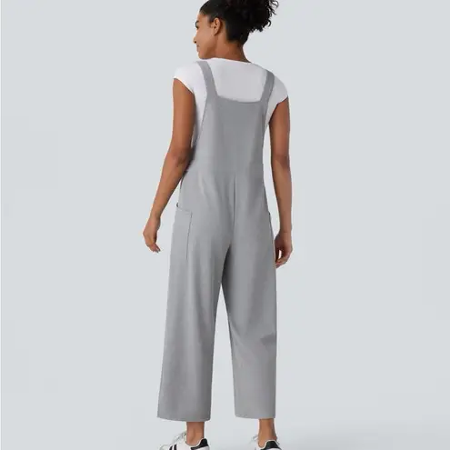 Halara HA03.- Pocket Wide Leg Casual Overalls-Front and Back Wearable. Size Large