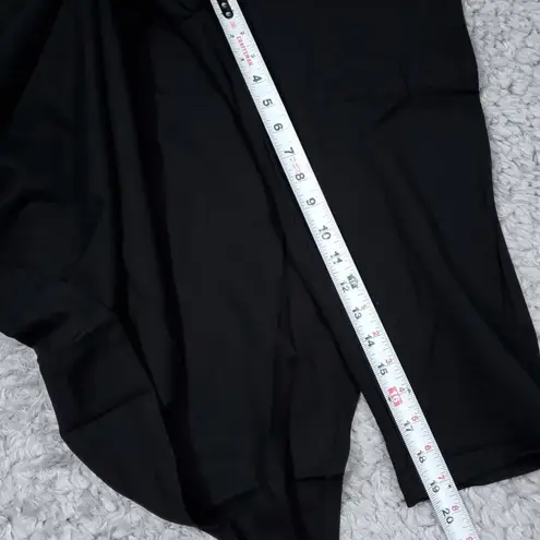 Betabrand Sassiest Pants Dress Pants Skirt Overlay Black Size Large Petite LP