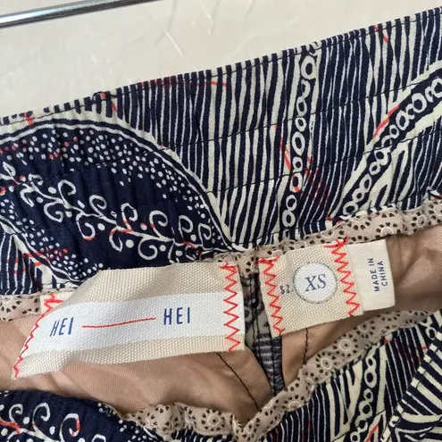 Anthropologie Hei Hei  Lourinha joggers blue Motif