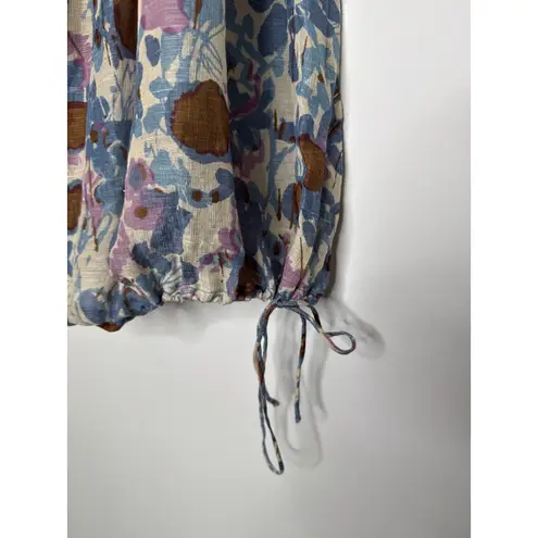 Tracy Reese for Bergdorf Goodman linen silk summer sleeveless top small