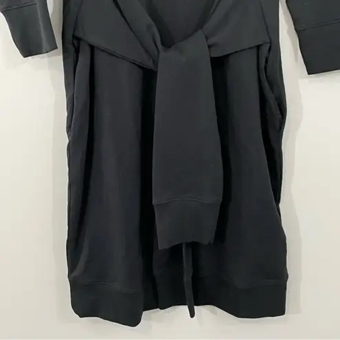 Universal Standard NEW Misa Sweatshirt Dress Black Size MEDIUM 6/8