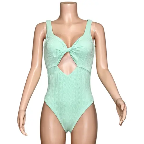 Beach Riot Tyler One Piece Swim, Creme De Knit, Large