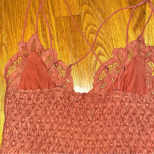 Free People adella cami copper