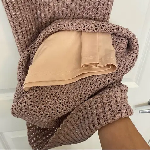 LPA Olenna Sleeveless Knit Lined Dress in Mauve Size Medium