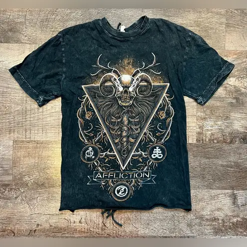 Affliction Fringe Tee