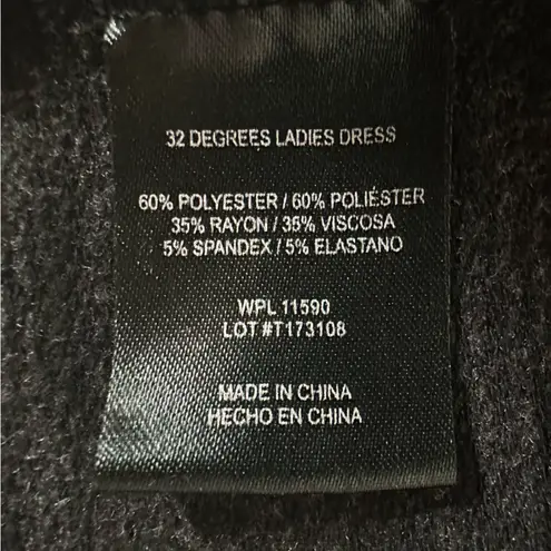 32 Degrees Heat 32 Degrees Cool Women's Relaxed Fit Pullover Dress Size M