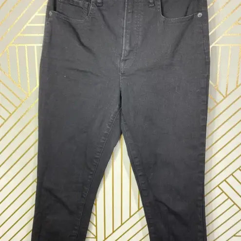 Everlane  The High-Rise Skinny Ankle Jeans in Black Denim‎ Size US 29