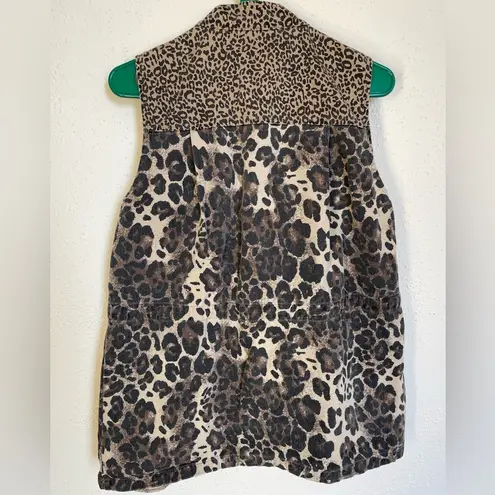 Mystree Leopard Print Vest