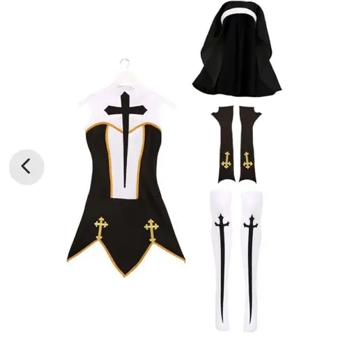 Spirit  Halloween Bad Habit Nun Costume