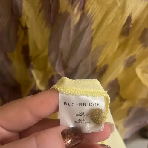 Bec & Bridge ✨ Bernadette Floral Viscose Maxi Sz 2 Dress✨