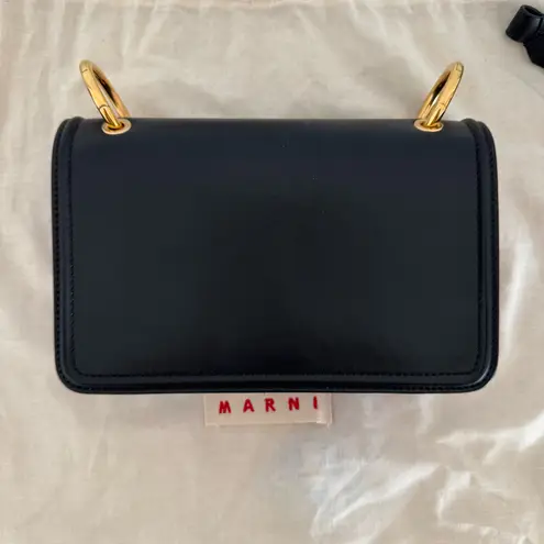 Marni New Beats Crossbody Bag Black