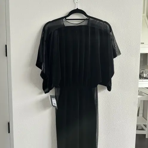 Norma Kamali Obie velvet gown Size Small New