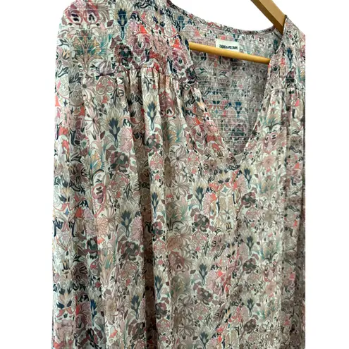 Zadig & Voltaire Zadig & Voltaire Raya Mousseline Mini Kale Dress Multicolor Size Medium