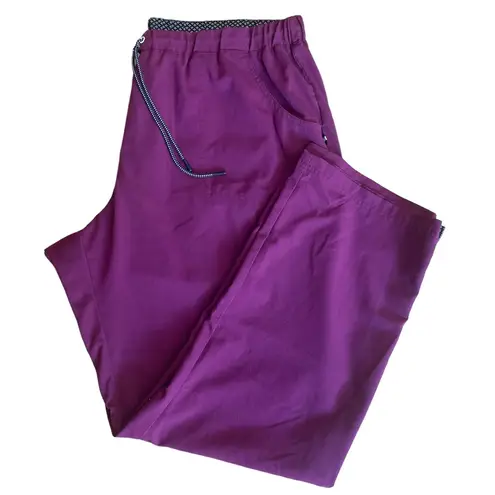 Next Koi  Gen Womens Everyday Hero Scrub Pant In Wine Size 2X