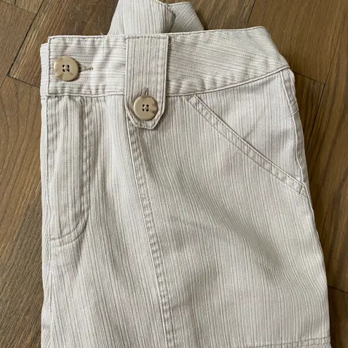 st. john's bay Tan Cropped Pants Size 8