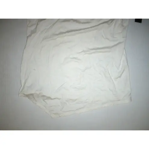 NWT New Designer Josie Natori Top Tank S White Sleeveless Womens Viscose Ecru