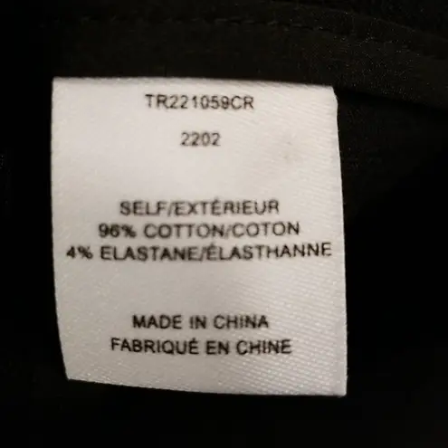 Derek Lam 💕 10 CROSBY💕 Lucia Flared Slit Trousers ~ Black 8 NWT