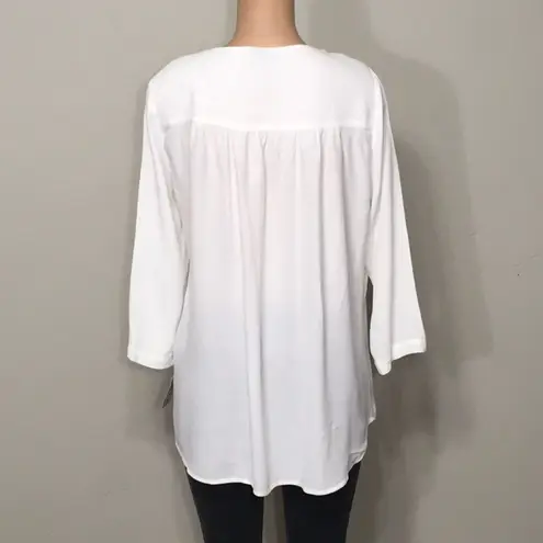 Bobeau  white blouse. NWOT