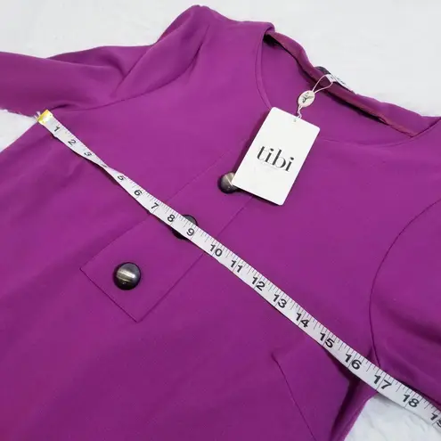 Tibi New York Purple Shift Dress