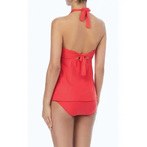 Coco reef Five Way Bra Sized Underwire Tankini Top in Classic Red,32/34D