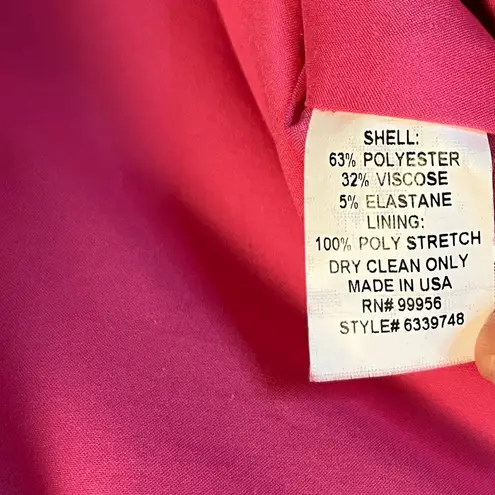 Shoshanna Dress Pink Sleeveless Shift Dress Sz 2 EUC w/Gold Buttons at Shoulders