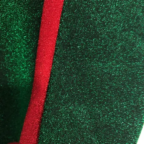 33 Degree green red sparkly track jacket holiday Christmas fun women’s size XXL