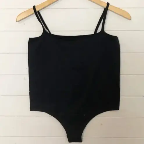 New! Simon Miller Ano Square Neck Bodysuit Black Size undefined