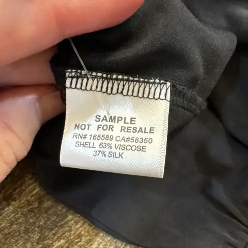 Equipment Genevieve black cutout Midi Dress Size S Silk Blend Slinky Sexy