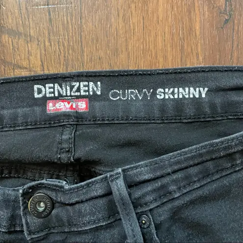 Denizen from Levi's DENIZEN LEVI’S Curvy Skinny, plus size 14M black jeans