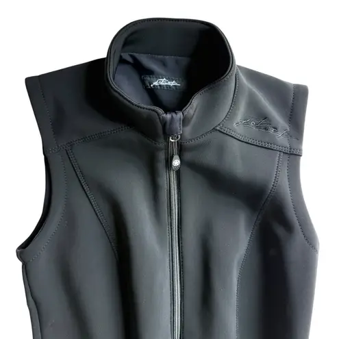 Jetset Domina Sleeveless Ski Overall Jumpsuit Black Size 2 XS Italy NWOT