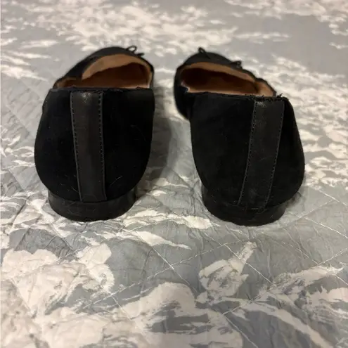 Louise et Cie Black Suede Loafer Flats