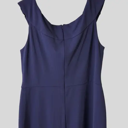 Connected Apparel Size 16 Scoop Neckline Professional Jumpsuit Zipper Closure