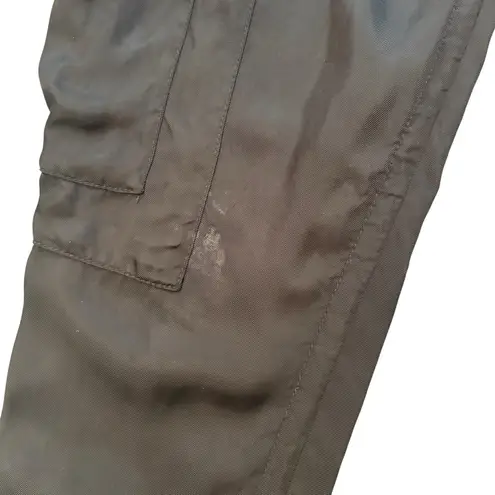 Cinq a Sept Giles Cargo Silky High Rise Jogger Black Pull On Pant, Sz XS