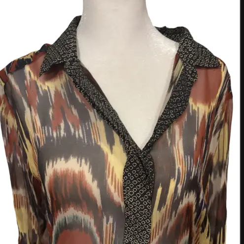 Dries Van Noten ASO Blair Waldorf Gossip Girl Printed Blouse